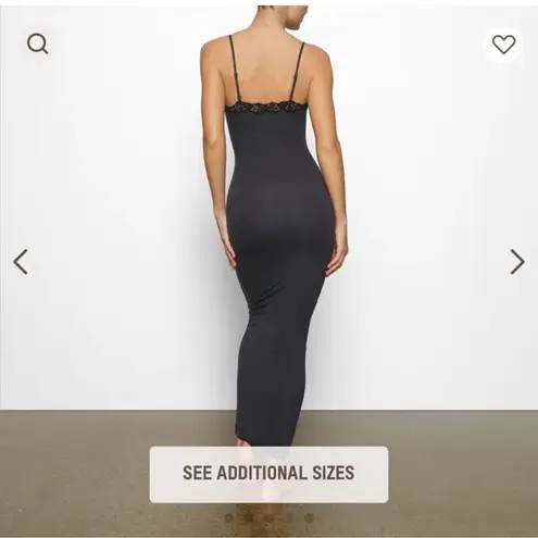 SKIMS  Fits Everybody Corded Lace Long Slip Dress NWT XXS