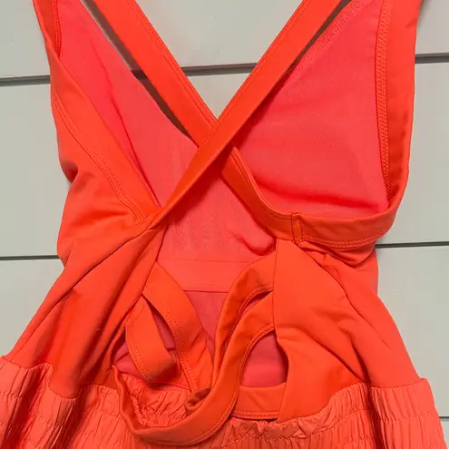 FP Movement by Free People Neon Coral Jumpsuit Orange