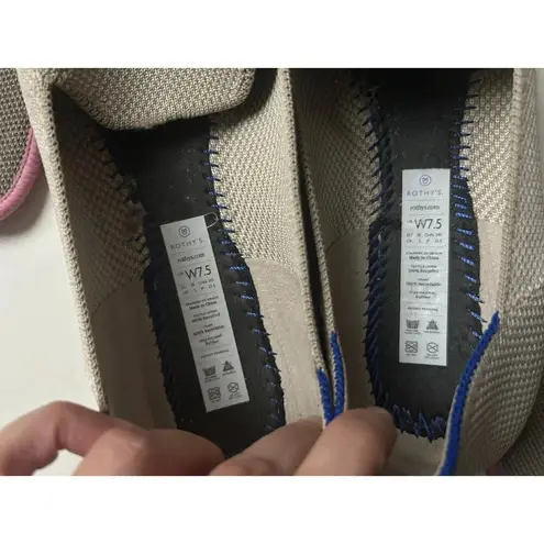 Rothy's The Loafer Women’s Slip-on Flat Knit Shoes W7.5