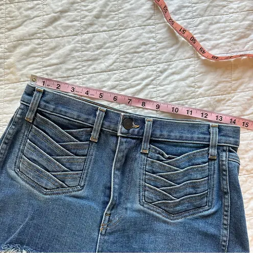 Majorelle Kate Jean Shorts in Vintage Blue 27