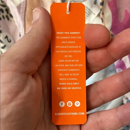 Sundry abstract camo jogger size 2 / medium. Colorful. Elastic waistband / cuffs