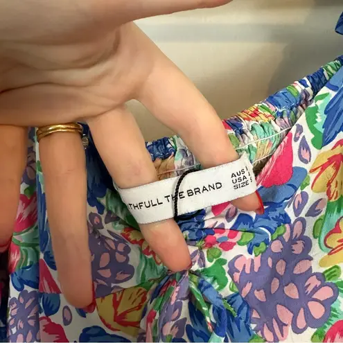 Faithfull the Brand aithfull the Brand | Colorful Floral Mathilde Midi Dress Size 4