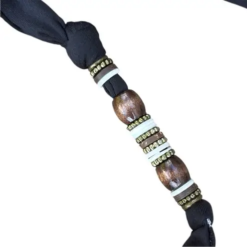 Anne cole NWT Signature Beaded Strap Halter 1 Piece Swimsuit Size 10 Retail $94