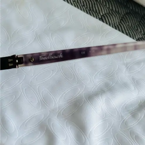 Oakley OO4079 Feedback polarized sunglasses with case purple/black