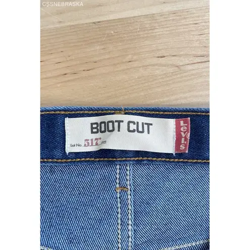 Levis Blue 517 Boot Cut Men's Jeans