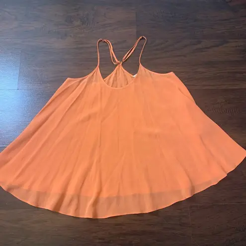 All Saints Spitalfields orange tank top size M
