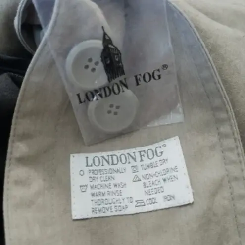 London Fog Double Layer Trench Coat