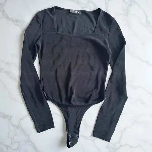 Cosabella Black One Piece Bodysuit Size Small