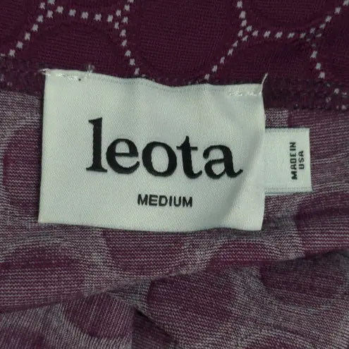 Leota Geometric Pencil Skirt Purple Career Office Workwear M