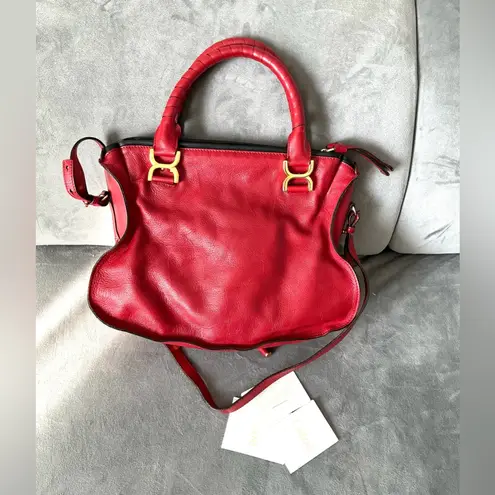 Chloé Beautiful CHLOE MARCIE leather bag🌹🌹🌹