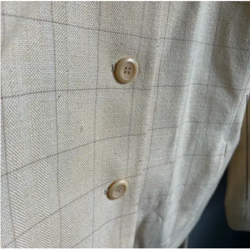 Pendleton Rayon, Wool & Silk Blend Trouser Pant Suit Size 16 and Gorgeous Yellow