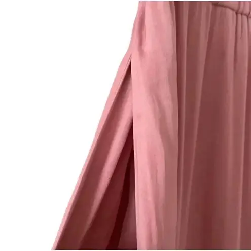 ZARA  Burnt Orange Pink  Coral High Waisted Pull On Casual Y2K Lounge SZ S #1693