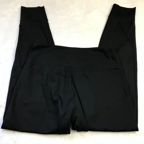 Dragon Fit Black Joggers Womens Large Pockets High Waist Workout Yoga Tapered