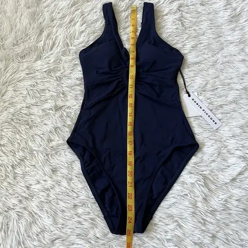 Robin Piccone Ava Plunge One-Piece swimsuit in Navy blue size 2