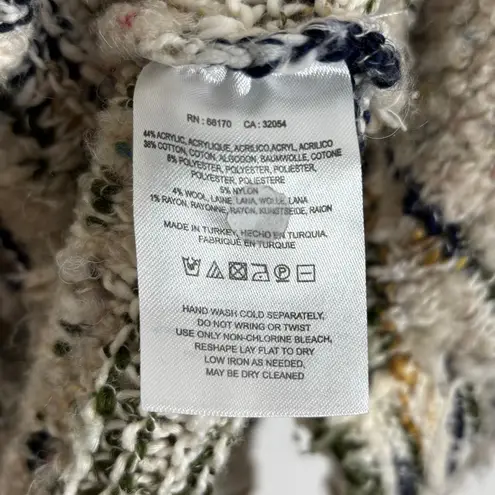 Moth Anthropologie Chloe Knit Open Front Cardigan Sweater Size Small