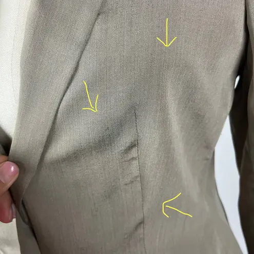 Giorgio Armani Wool Shantung Blazer