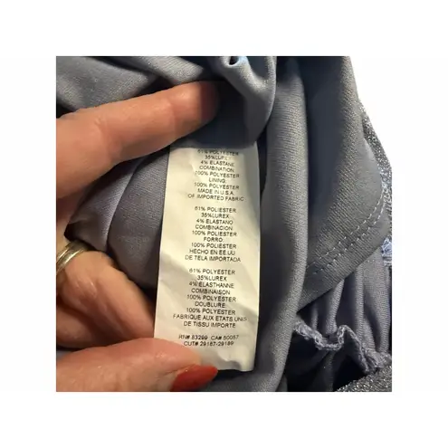 JUMP Apparel Blue Glitter Dress