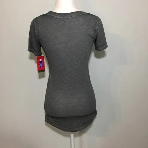 Nba NWT Washington Wizards Heather Gray Tee Top New