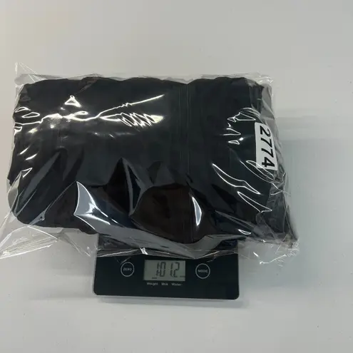 Olivia Matthews Dress Womens XL Black Leopard Velvet Burnout Handkerchief Hem