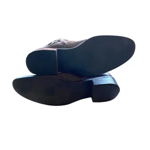 Matisse Creed Tooled Leather Boots Brown Size 8 Southwestern Boho Coastal Cute