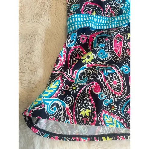 Avenue NWT Ocean Tankini Swim Top Multicolor Size L