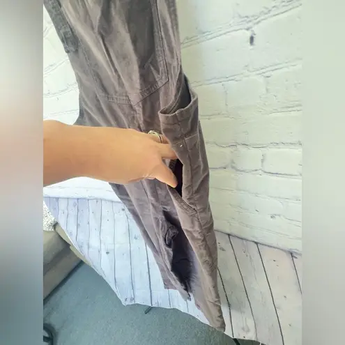 Aerie  oversized overalls, velvety feel. Size Medium in EUC. mocha colored