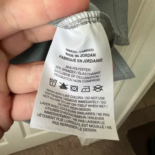 Nike  Women's One Therma-Fit Grey Long Sleeve Top Size XXL