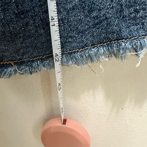 Tinseltown NWT Denim High Rise Flare Leg Jeans Size 20W Blue Medium Wash Fringe