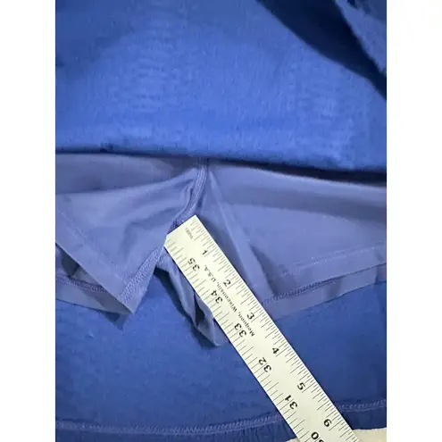 GIGI C Revolve Heidi Mini Skort Women's Large Royal Blue Textured New