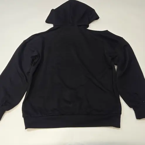 superdown  Marine Cut Out Hoodie in Black