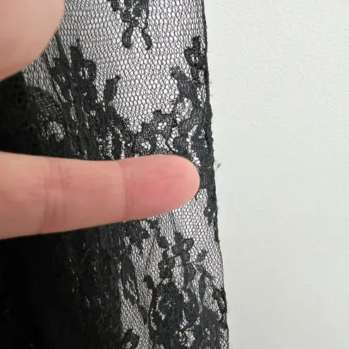 Gunne Sax Jessica McClintock Dress 11/12 Sequin Lace Whimsigoth VTG Deadstock