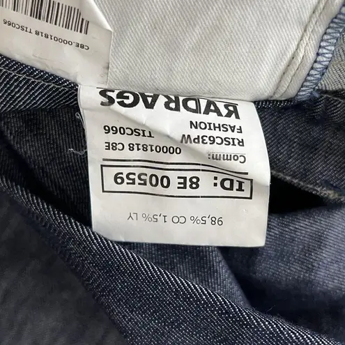 ISKO Jeans Women 4 26" Frost Blue Stretch Smart Straight Leg Button Fly Low Rise