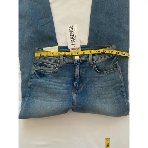 L'Agence  Sada Crop Slim Jeans SIZE 25