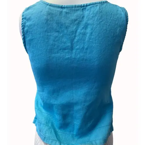 Crossing Pointe Women's Blue Shirt/Crop Top Size XSP SKU 5093