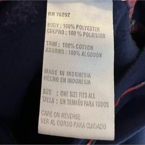 Vintage 90s Pooh Bear Nightgown One Size Happy Windsday Flannel Sleeves Blue