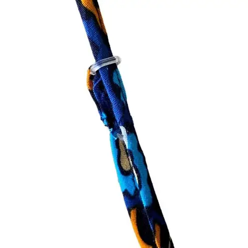 NWT ~ YOUNG USA Blue Bohemian Paisley Wrap Front Boho Romper ~ Women's MEDIUM