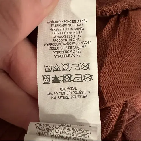 Primark  Orange/Rust Sleeveless Cropped Length Jumpsuit size 8