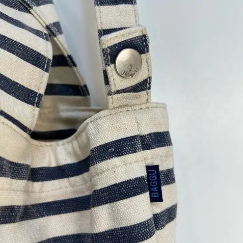 Baggu Duck Bag Stripe Canvas Tote Bag