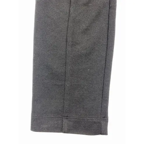 Theory  Aurora Sabali knit black pull on pant size medium - Image 7