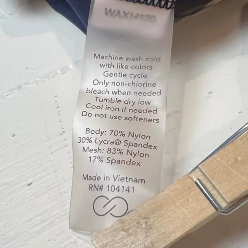 Calia Women's L Navy Full Zip Performance Jacket Stretch Neutralcore Blue Size L