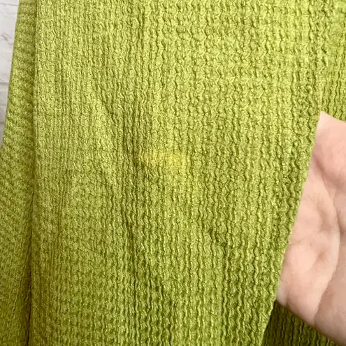 Boutique Avocado Green M Slit Skirt