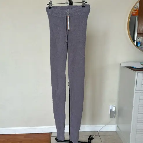 SKIMS  COZY KNIT DRAWSTRING LEGGING NWT size XXS Grey‎ Chalk