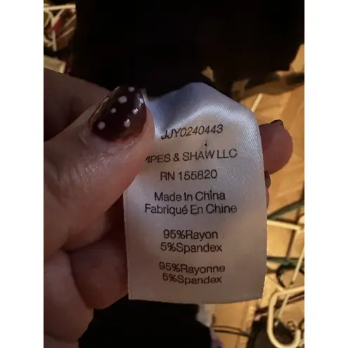 Veronica Beard Manda Dress Womens XL Black Ruched Skirt Turtleneck Dolman