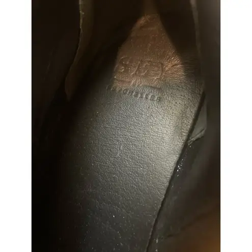 Seychelles Sey by Blk Leather Boots, S53, 9.5