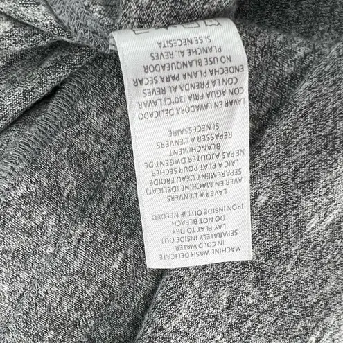 n:philanthropy Sleeveless Knit Dress Drawstring Waist Heather Gray M