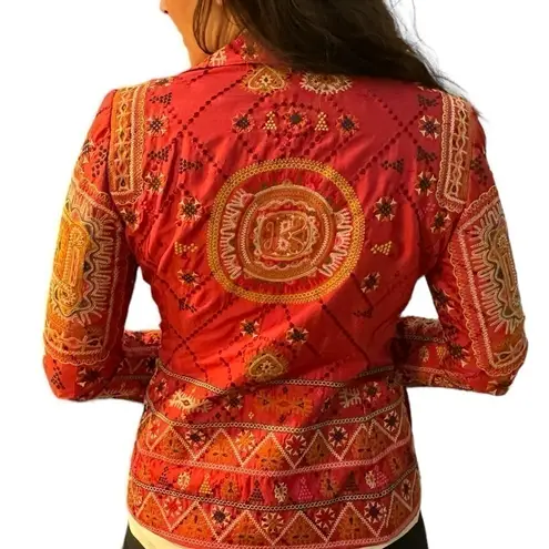 Johnny Was Biya Mandela silk jacket NWT