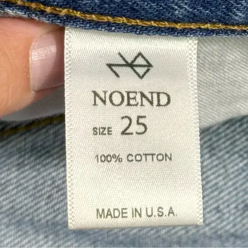 NWOT Noend Denim Muse Bermuda Shorts Size 25