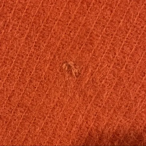 Salvatore Ferragamo Authentic Vintage Burnt Orange Wool & Mohair Italian Peacoat