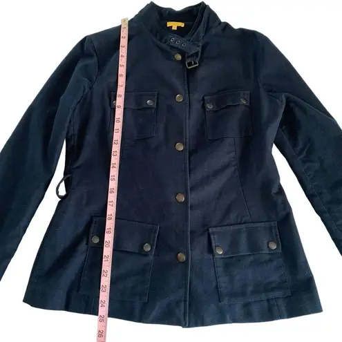 Via Penny Lane Reworked Apparel Jimi Hendrix Experience Custom Navy Blue Jacket Size 8