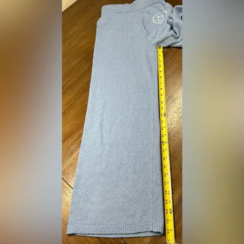 Sincerely Jules Size S Blue 2 Piece Smiley Cropped Sweater & Wide Leg Pants - Image 9